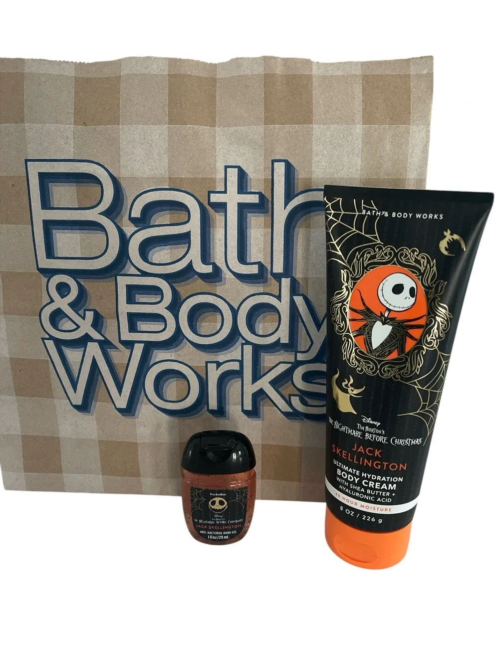 SOBBWx THE NIGHTMARE BEFORE CHRISTMAS JACK SKELLINGTON BODY CREAM & SANITIZER